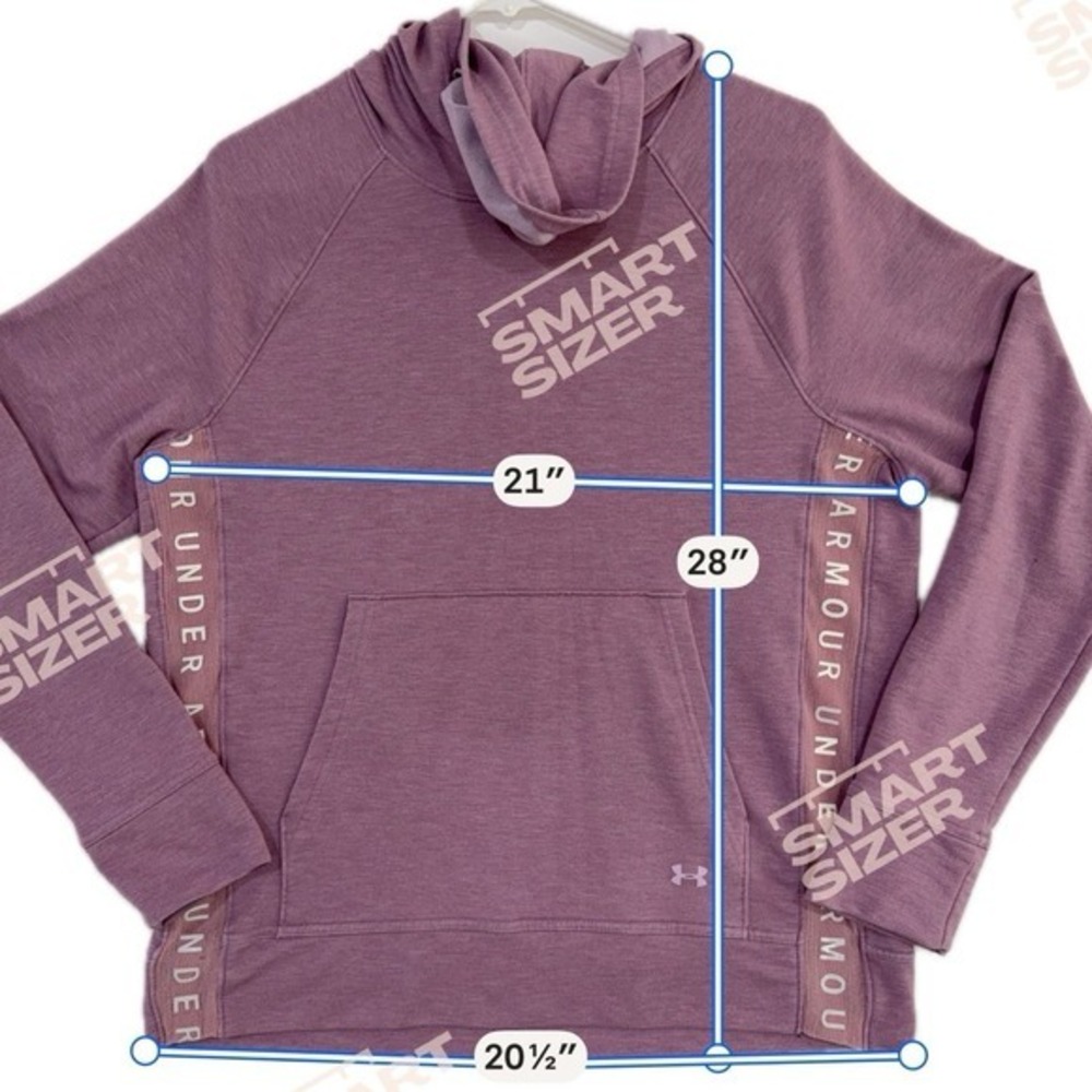 Under Armour Loose Cowl Neck Pullover Hoodie - Picture 2 of 7